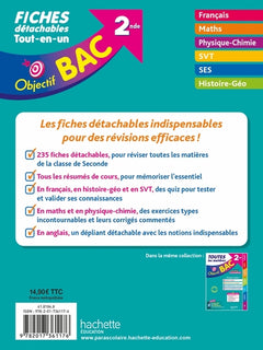 Objectif BAC Fiches détachables Tout-en-un 2nde