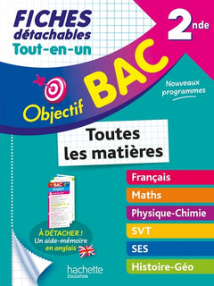 Objectif BAC Fiches détachables Tout-en-un 2nde