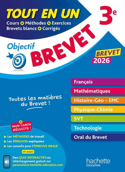 Objectif Brevet - Tout-en-un 2026
