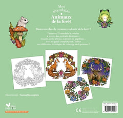 Mes mandalas animaux de la forêt