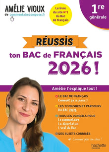 Réussis ton Bac de français 2026 avec Amélie Vioux 1re générale