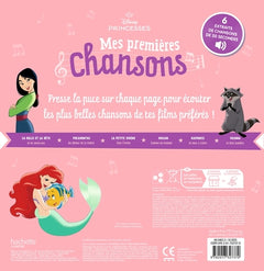 DISNEY PRINCESSES - Mes Premières Chansons de Princesses - Livre sonore