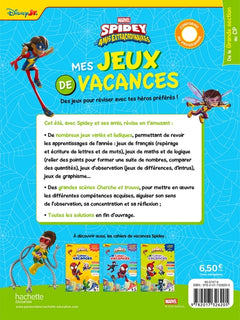 Disney Spidey et ses amis extraordinaires -  De la Grande Section au CP - Mes jeux de vacances 2025