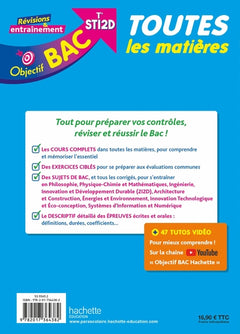 Objectif BAC  - Terminale STI2D Toutes les matières