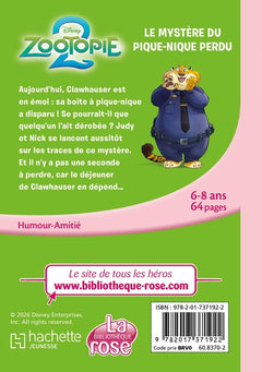 Zootopie 2, Tome 03 - Le mystère du pique-nique perdu