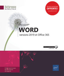 Word - versions 2019 et Office 365