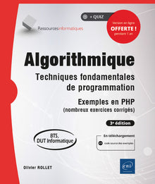 Algorithmique - Techniques fondamentales de programmation