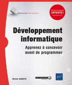 Développement informatique – Apprenez à concevoir avant de programmer