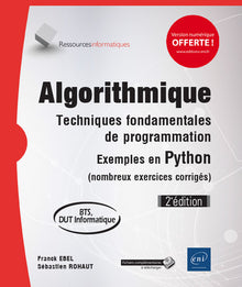Algorithmique - Techniques fondamentales de programmation - Exemples en Python