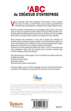 ABC DU CREATEUR D'ENTREPRISE