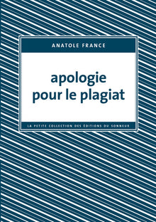Apologie pour le plagiat