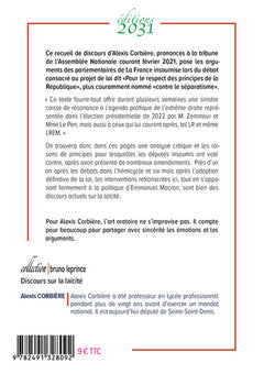 DISCOURS SUR LA LAÏCITÉ