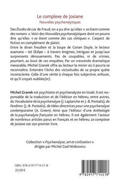 Le complexe de Josiane: Nouvelles psychanalytiques