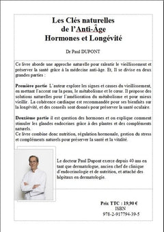 Les Clefs naturelles de l'Anti-Age - Hormones & longévité