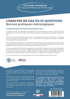 L'analyse de gaz en 50 questions