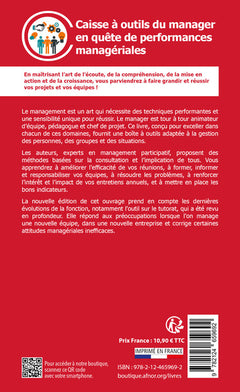 Caisse à outils du Manager en quête de performances managériales