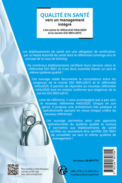 Qualité en santé vers un management intégré