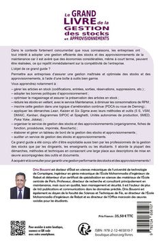 Le grand livre de la gestion des stocks et approvisionnements