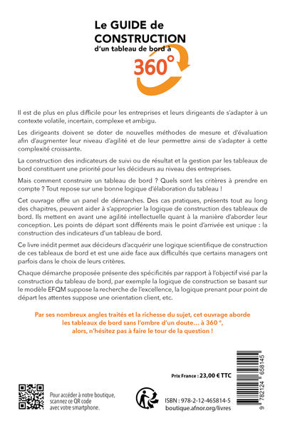 Le guide de construction d'un tableau de bord à 360°