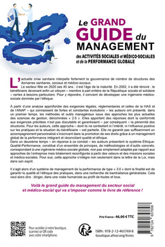 Le grand guide du management des activités sociales et médico-sociales et de la performance globale