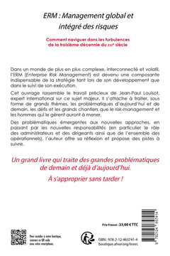 ERM : management global et intégré des risques
