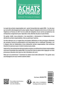 Elaborer une stratégie achats responsables