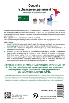 Conduire le changement permanent - Tome 3