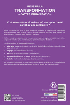 Réussir la transformation de votre organisation