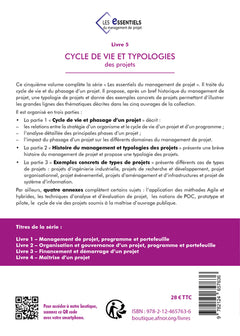 Cycle de vie et typologies des projets