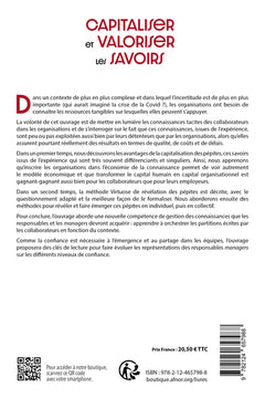 Capitaliser et valoriser les savoirs