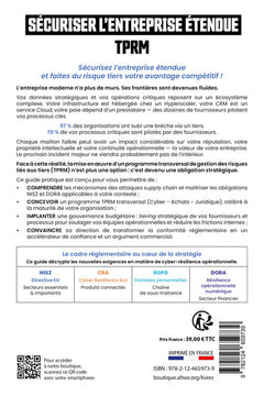 Sécuriser l'entreprise étendue - TPRM
