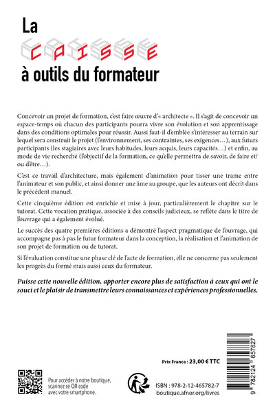 La caisse à outils du formateur