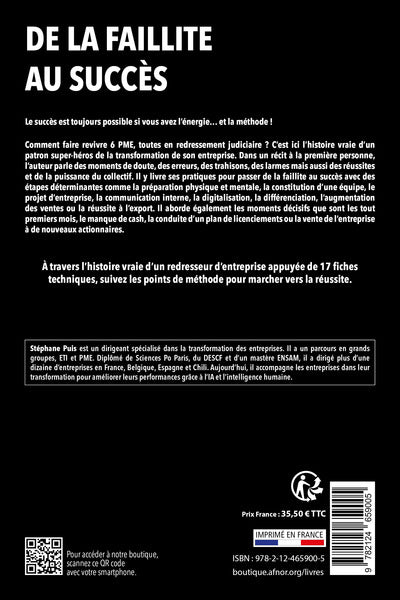 De la faillite au succès