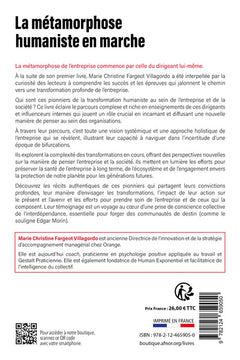 La métamorphose humaniste en marche