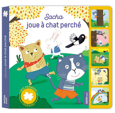 Mes premiers puzzles - Sacha joue au chat perché
