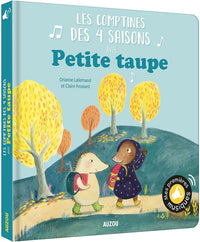Mes premiers sonores - Les comptines des 4 saisons avec petite taupe