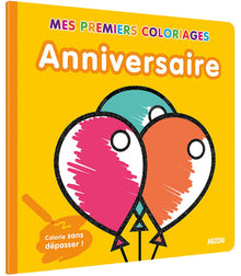 Mes premiers coloriages - Anniversaire