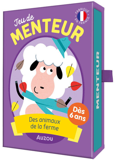 Jeu de menteur des animaux de la ferme