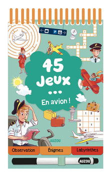 45 jeux en avion !