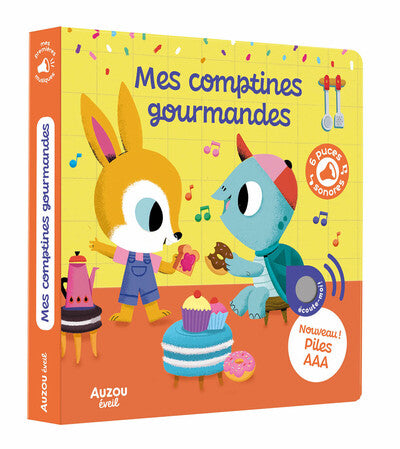 Mes premiers sonores - Mes comptines gourmandes