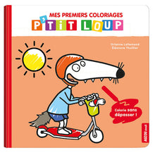 P'tit loup mes coloriages - Colorie sans dépasser - Les jouets