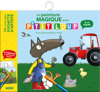 P'tit Loup - Ma pochette de peintures magiques à la ferme