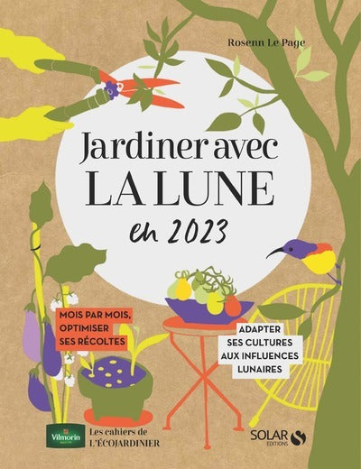 Cahier jardiner avec la lune 2023
