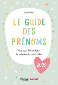 Le guide des prénoms 2022