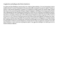 Imaginaires symboliques des frères Dardenne