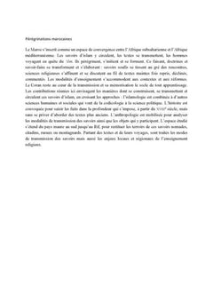 Pérégrinations marocaines