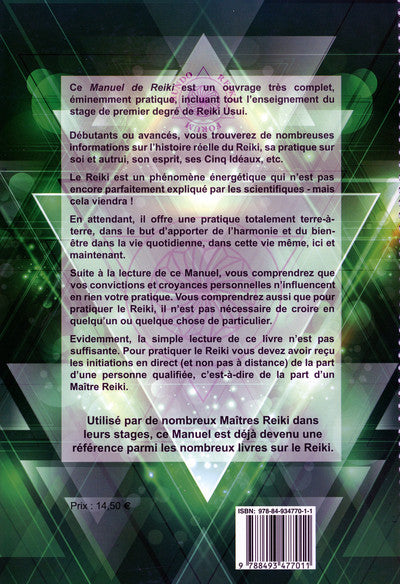 Manuel de Reiki - Premier degré