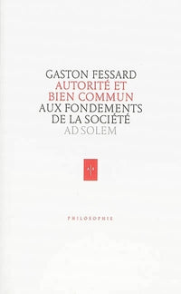 Autorité et Bien commun