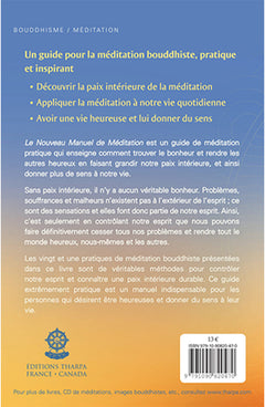 Le nouveau manuel de méditation