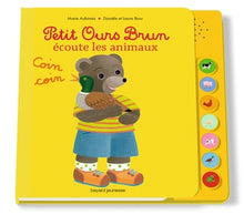 Petit Ours Brun écoute les animaux - livre sonore
